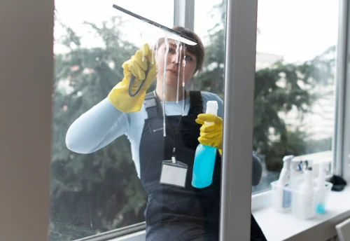 Nettoyage de vitres intérieures et extérieures à Auriat